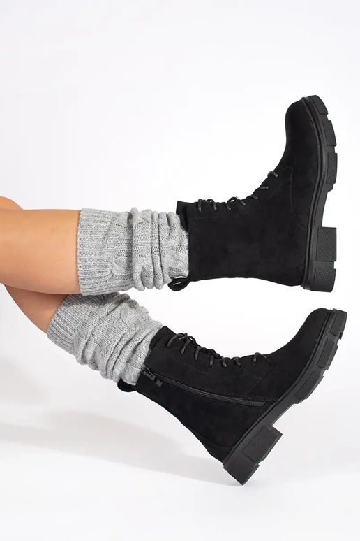 Velvetist naiste kingad paeltega