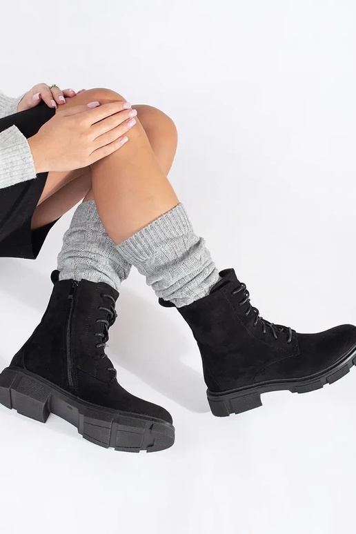 Velvetist naiste kingad paeltega