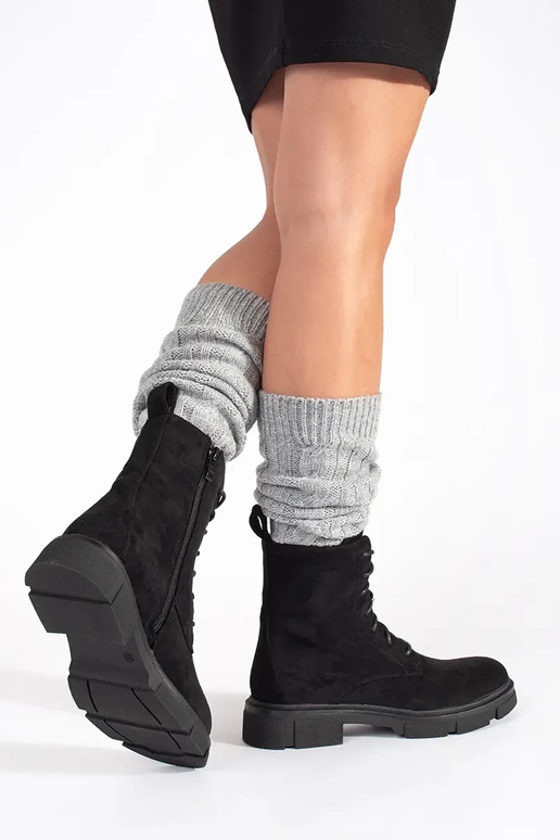 Velvetist naiste kingad paeltega