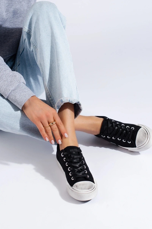 Naiste saapad Big Star JJ274354 Mustad