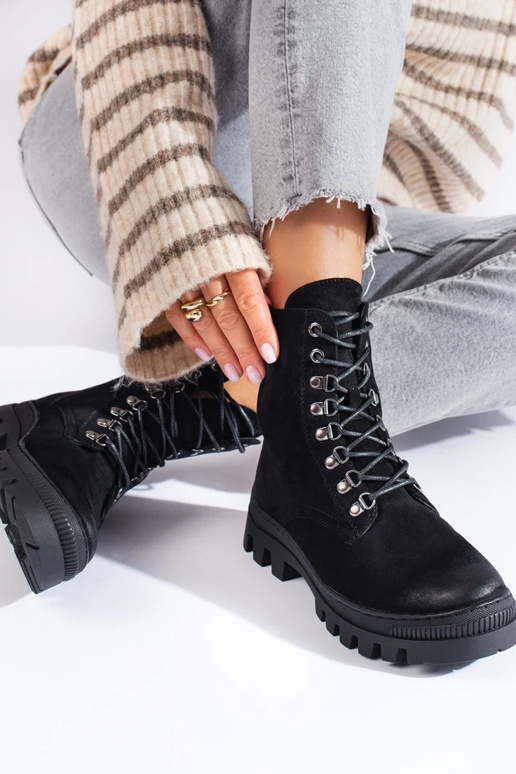 msuud seemisnahk naiste saapad Potocki