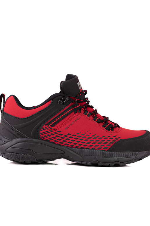 Punased matkasaapad paksul platvormil DK Punased matkasaapad paksul platvormil DK