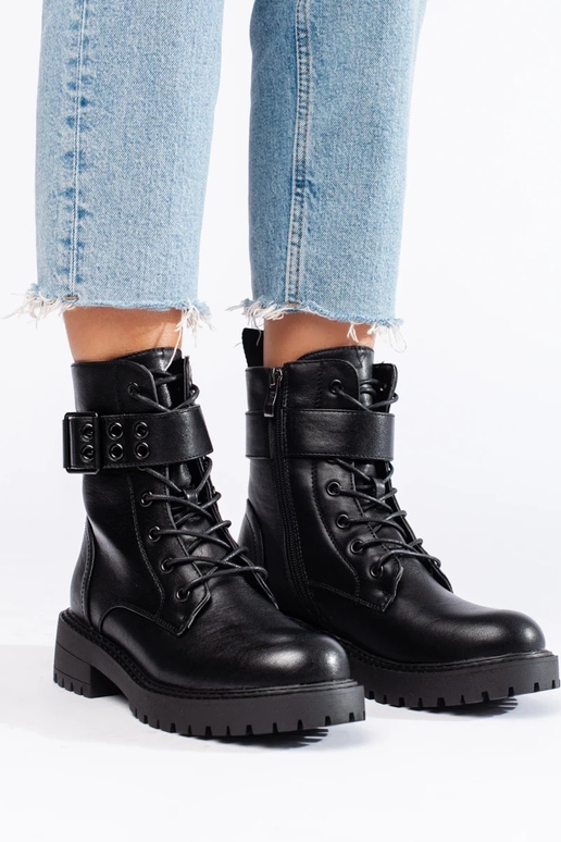 Pealiste saapad pitsitud ökonahast Pealiste saapad pitsitud ökonahast