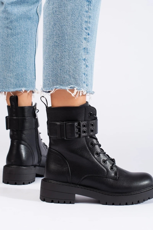 Pealiste saapad pitsitud ökonahast Pealiste saapad pitsitud ökonahast