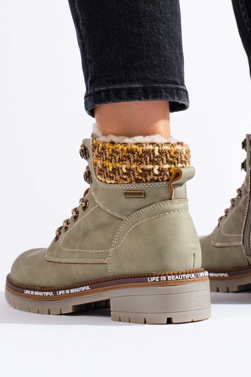 Halli värvi naiste kingad