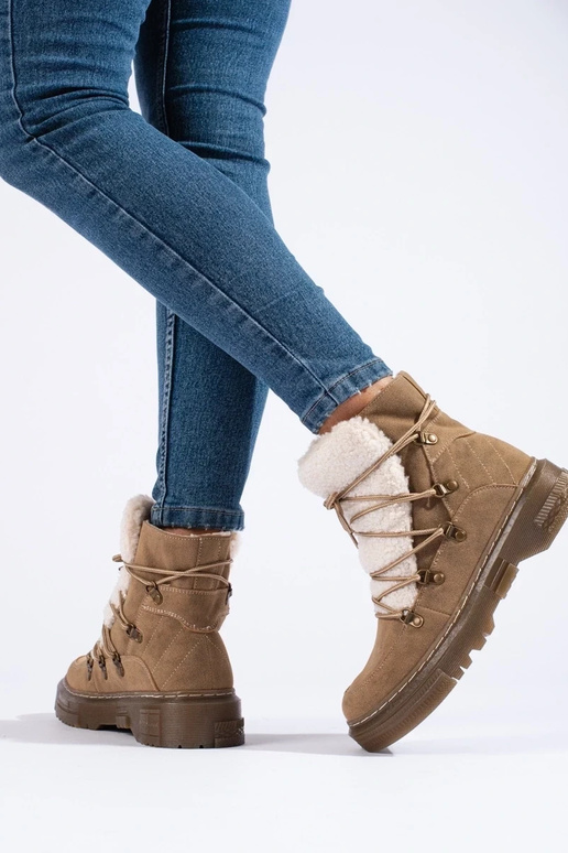 pruunid värvi Pealiste lumesaapad...