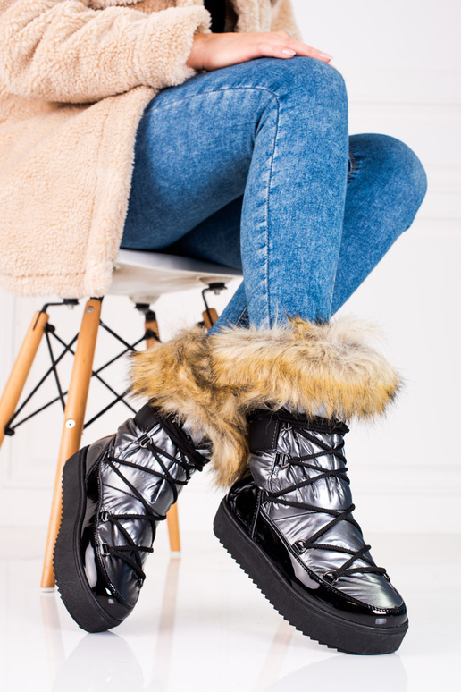 nööpidega lumesaapad platvormiga...