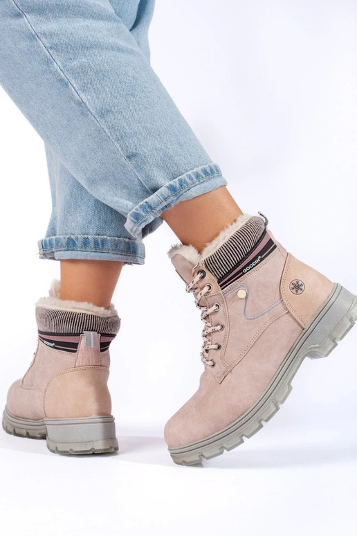 voodriga Pealiste saapad beeži värvi