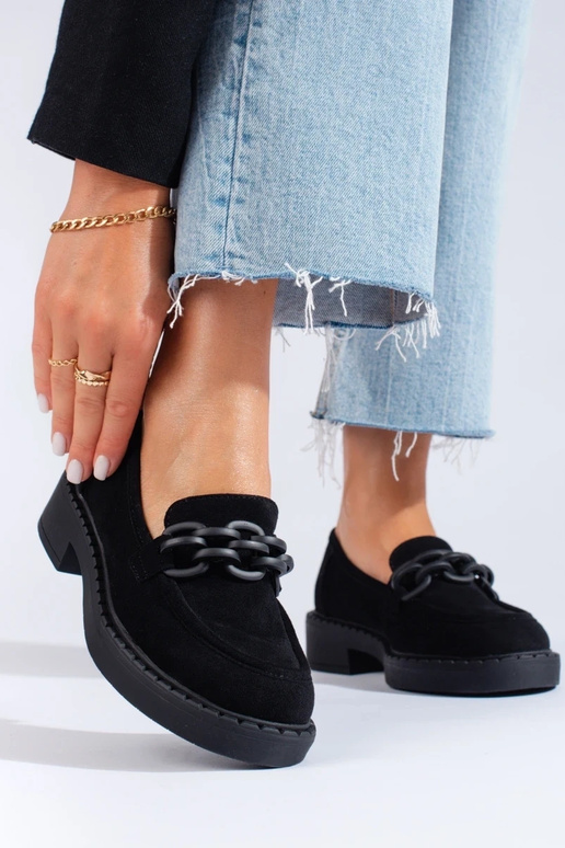 Naiste mokassiinid Potocki  Mustad