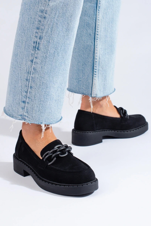 Naiste mokassiinid Potocki  Mustad