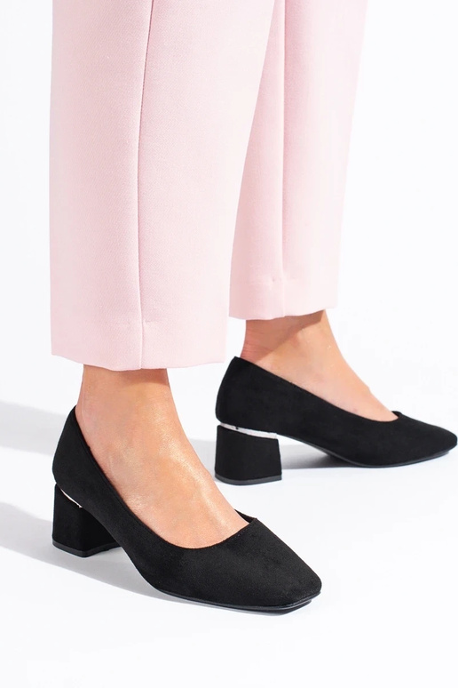 Kõrge kontsaga kingad Vinceza  Mustad Kõrge kontsaga kingad Vinceza  Mustad