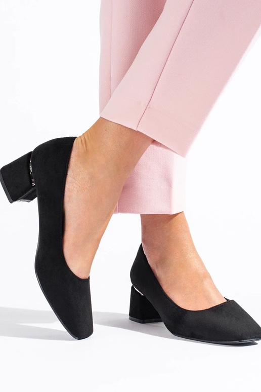 Kõrge kontsaga kingad Vinceza  Mustad Kõrge kontsaga kingad Vinceza  Mustad