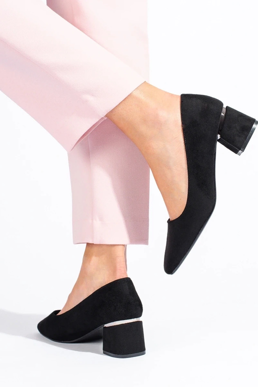 Kõrge kontsaga kingad Vinceza  Mustad Kõrge kontsaga kingad Vinceza  Mustad