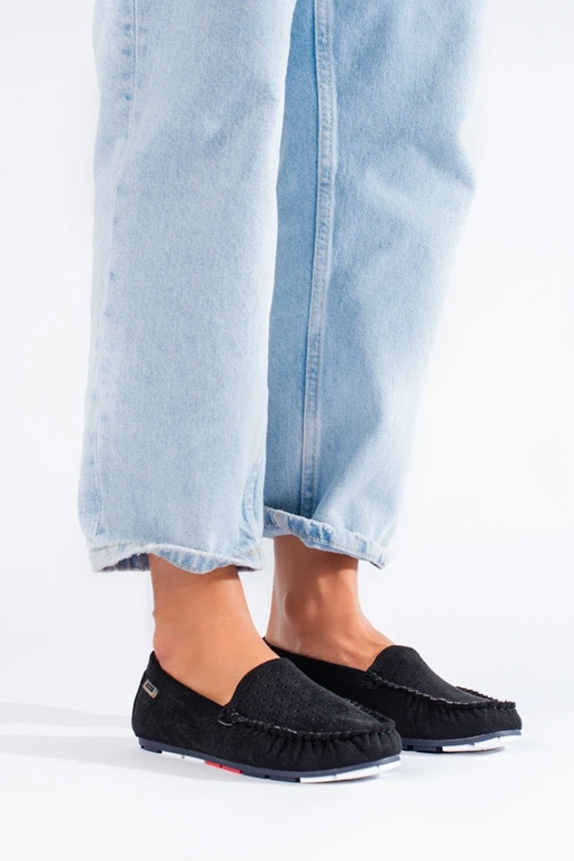 Mustad mokassiinid  Shelovet Mustad mokassiinid  Shelovet