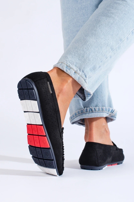 Mustad mokassiinid  Shelovet Mustad mokassiinid  Shelovet