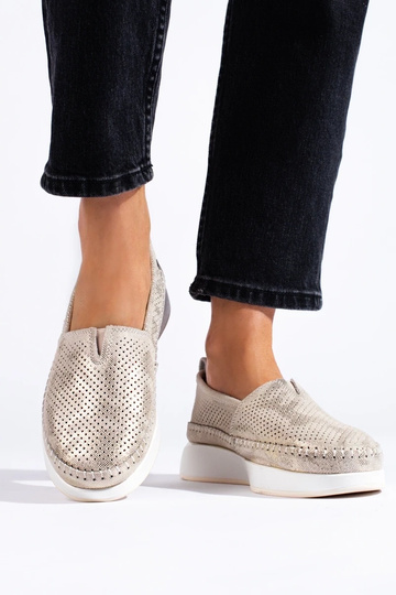 Kuldne Nahk Ażuuri Poolsaapad 2