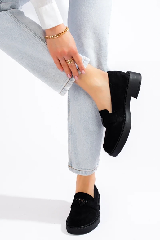 mustad  Naiste mokassiinid Potocki mustad  Naiste mokassiinid Potocki