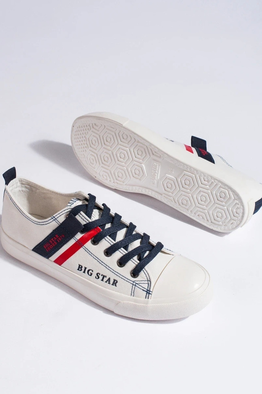 valge värv kingad öko nahk BIG STAR...