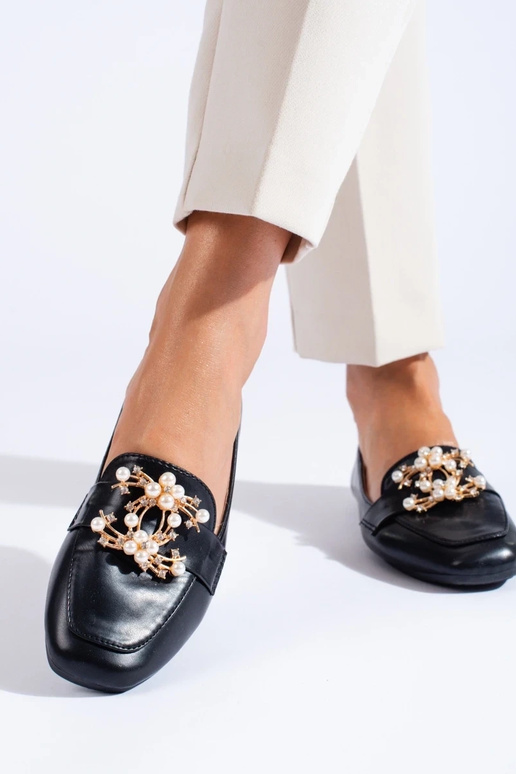 mustad  mokassiinid  Shelovet mustad  mokassiinid  Shelovet