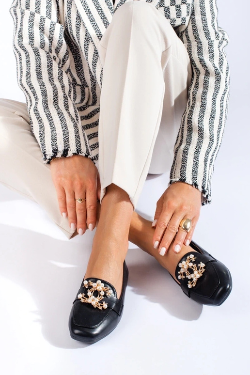 mustad  mokassiinid  Shelovet mustad  mokassiinid  Shelovet