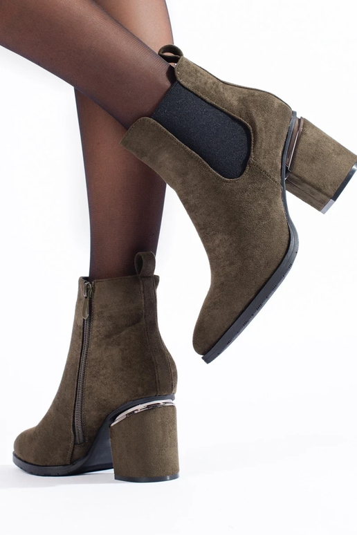 khakivärvi seemisnahk Chelsea saapad... khakivärvi seemisnahk Chelsea saapad...