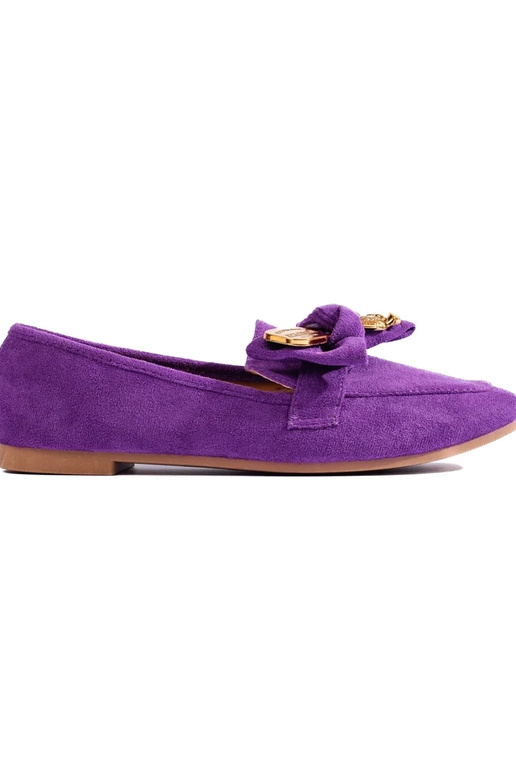 Violetne värv mokassiinid   Shelovet