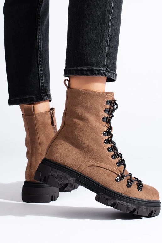 seemisnakhsed seotud saapad pruunid... seemisnakhsed seotud saapad pruunid...