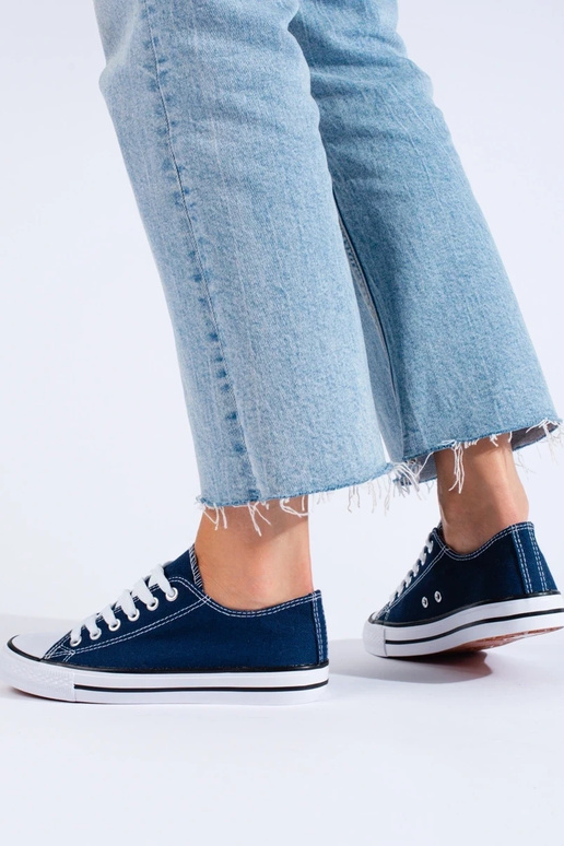 Klassikalise mudeli Sinist värvi kingad