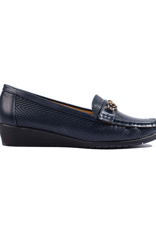 tumesinist värvi Naiste mokassiinid tumesinist värvi Naiste mokassiinid