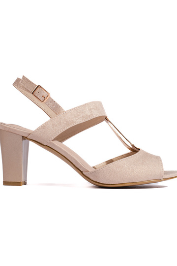 Kuldset värvi kingad  kõrge...