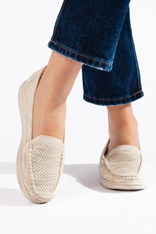 beeži värvi Naiste mokassiinid beeži värvi Naiste mokassiinid