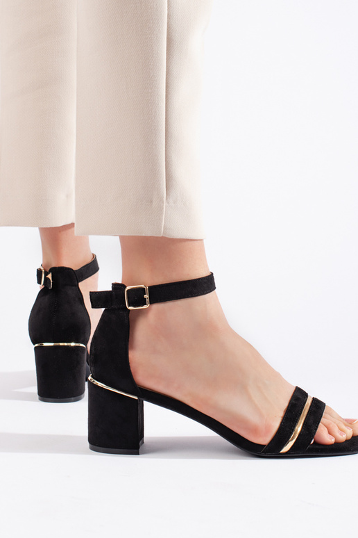 mustad  kingad kõrge kontsaga