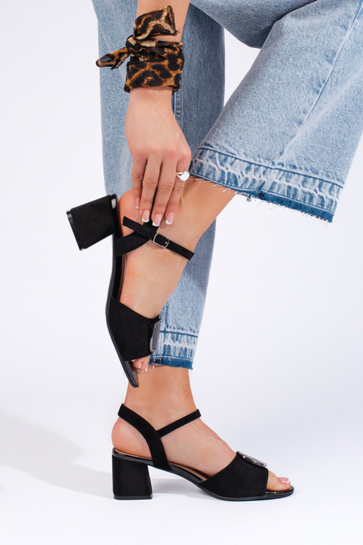 mustad  kingad kõrge kontsaga Sergio...