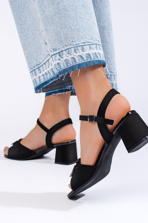 mustad  kingad kõrge kontsaga Sergio...