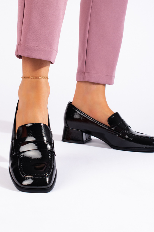 Laque mokassiinid Mustad Sergio Leone