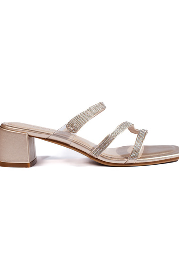 Kuldset värvi kingad kõrge...