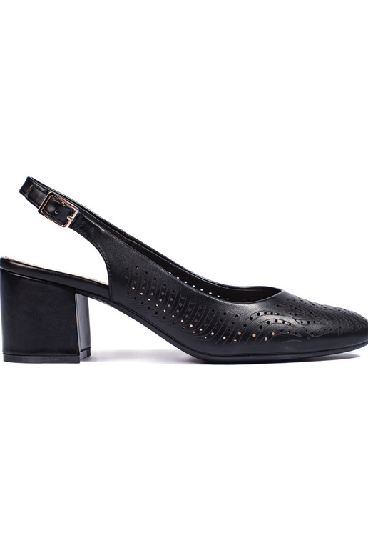 Mustad poolsaapad kõrge kontsaga...