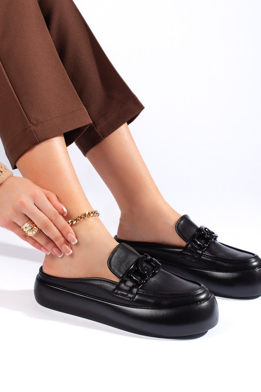 säärsaapad  Mustad plätud