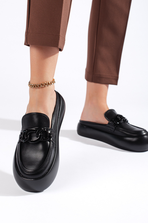 säärsaapad  Mustad plätud