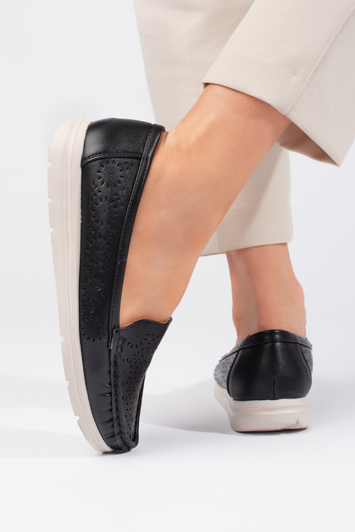 Naiste mokassiinid Mustad Naiste mokassiinid Mustad