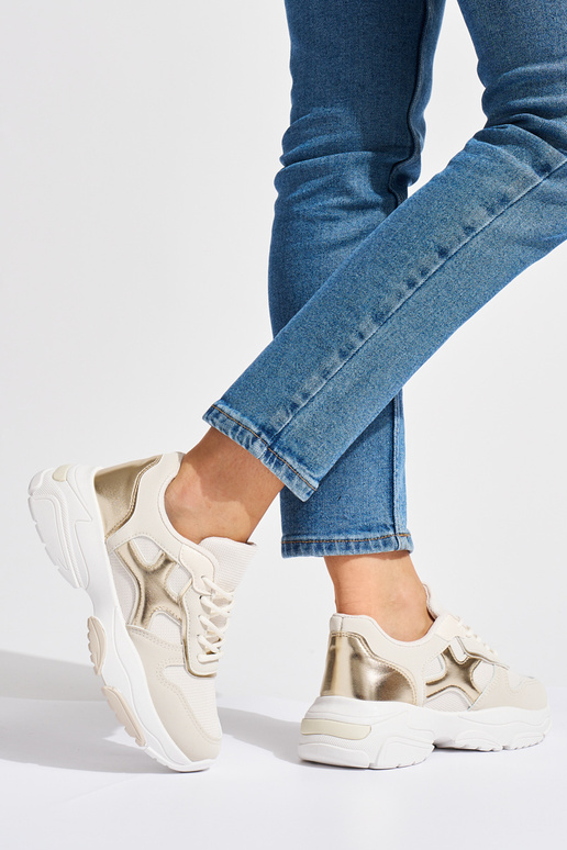 Moekad vabaajajalatsid beeži värvi Moekad vabaajajalatsid beeži värvi