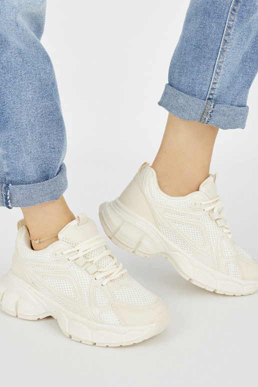 Sneakers tüüpi jalanõud beeži värvi...