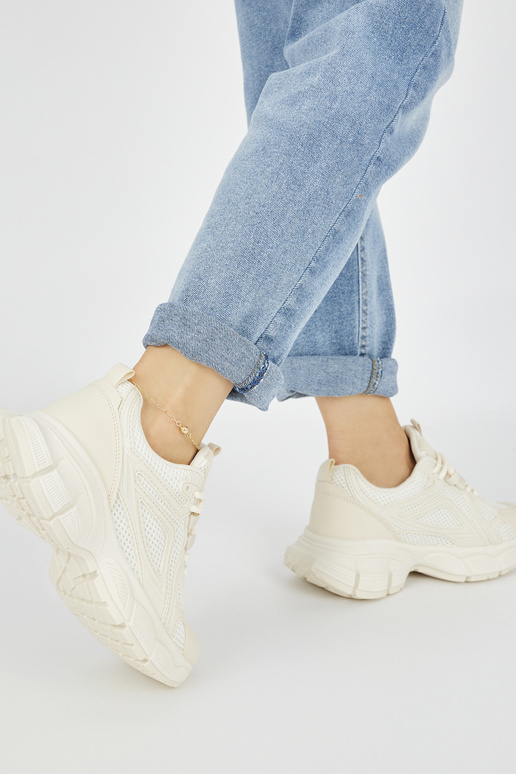 Sneakers tüüpi jalanõud beeži värvi...