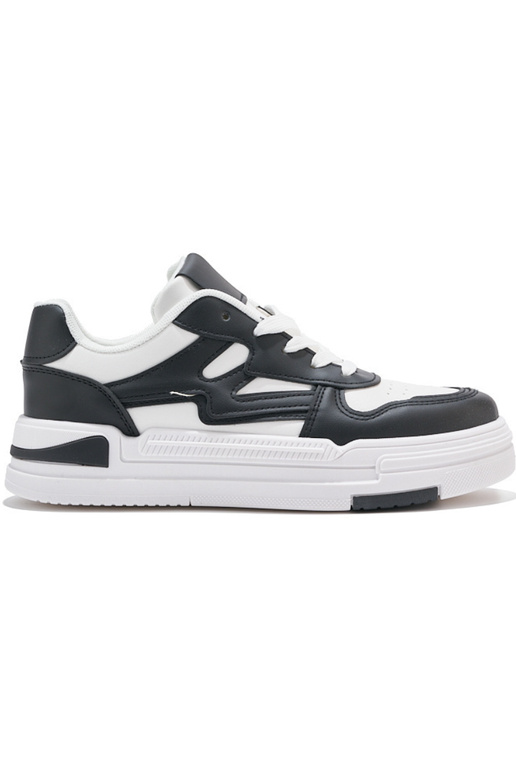 Valget-Msuud Pealiste kingad platvormiga Valget-Msuud Pealiste kingad platvormiga