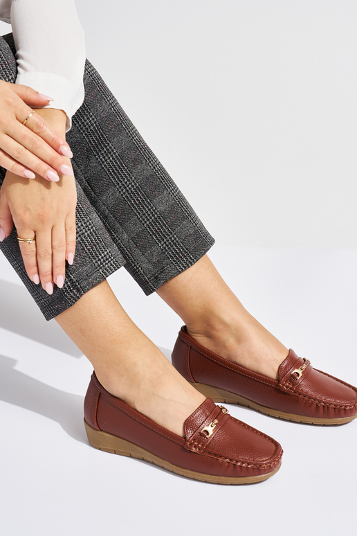 pruunid värvi Pealiste mokassiinid ze...
