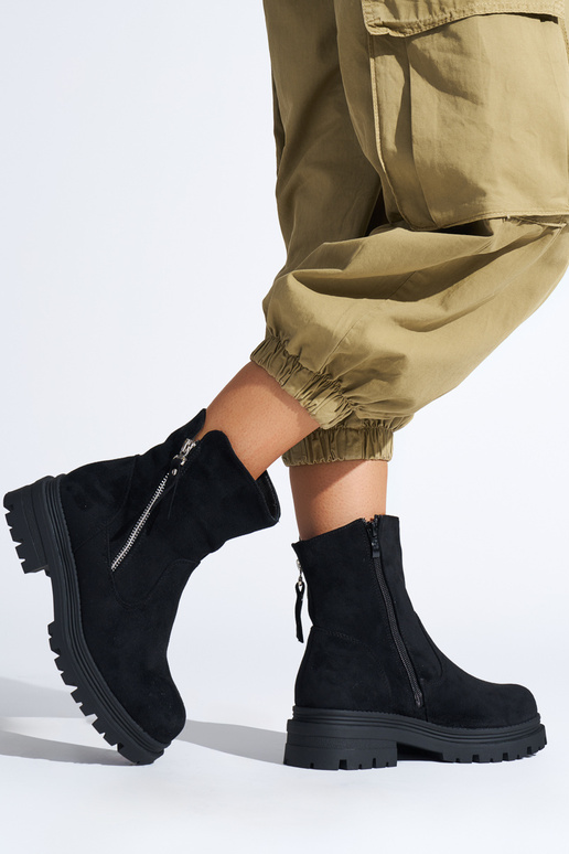 msuud naiste saapad z ozdobnym zamkiem