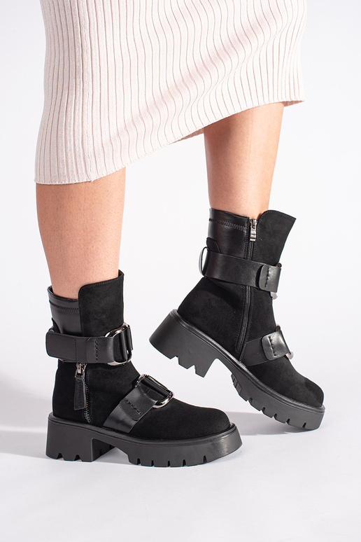 msuud seemisnahk naiste saapad pandlaga