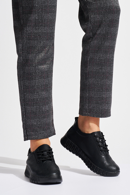 Ažuurne nahk kingad Msuud Sergio Leone