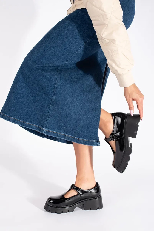 msuud lakitud Pealiste saapad...