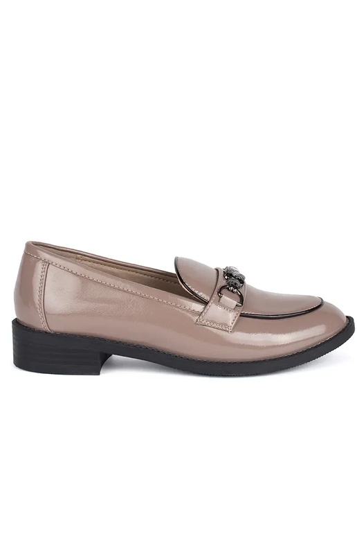 Laque beeži värvi Pealiste mokassiinid Laque beeži värvi Pealiste mokassiinid